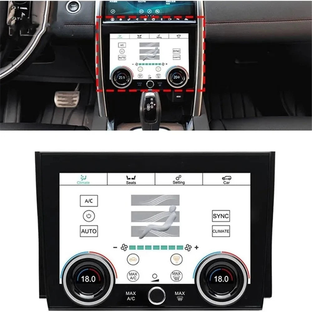 9'' A/C Climate Control Touch Screen For Land Rover Discovery Sport 2020-2022