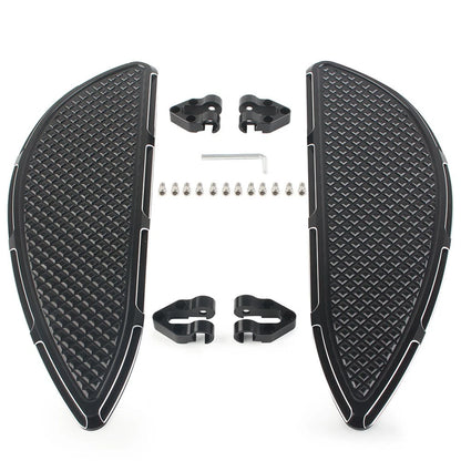 Driver Floorboards for Harley Road Electra Glide Classic FLHTC FLHTCU (2PCS)