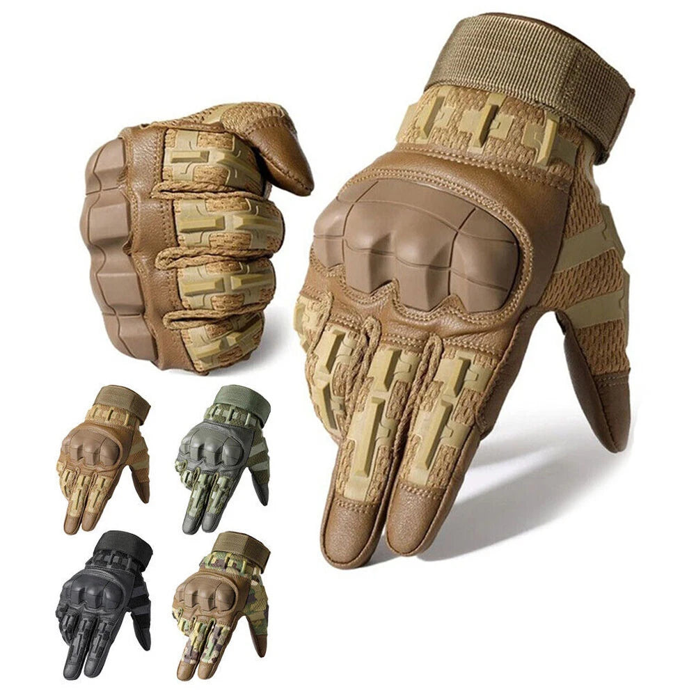 Tactical Touchscreen Gloves Full Finger Anti-slip Breathable Outdoor Work