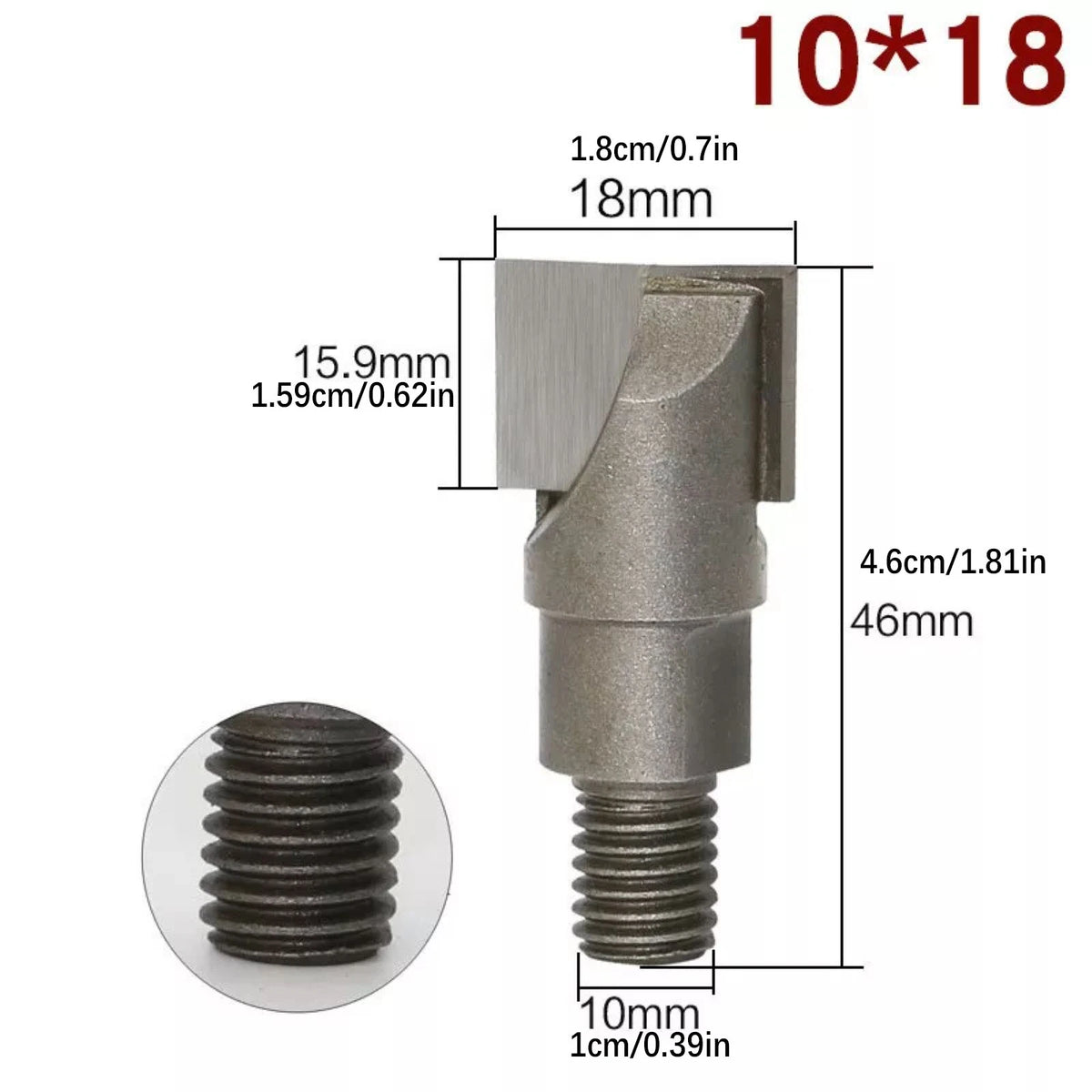 10mm Carbide Tip Wood Cutter Tool Kit for Mortice Lock Jig