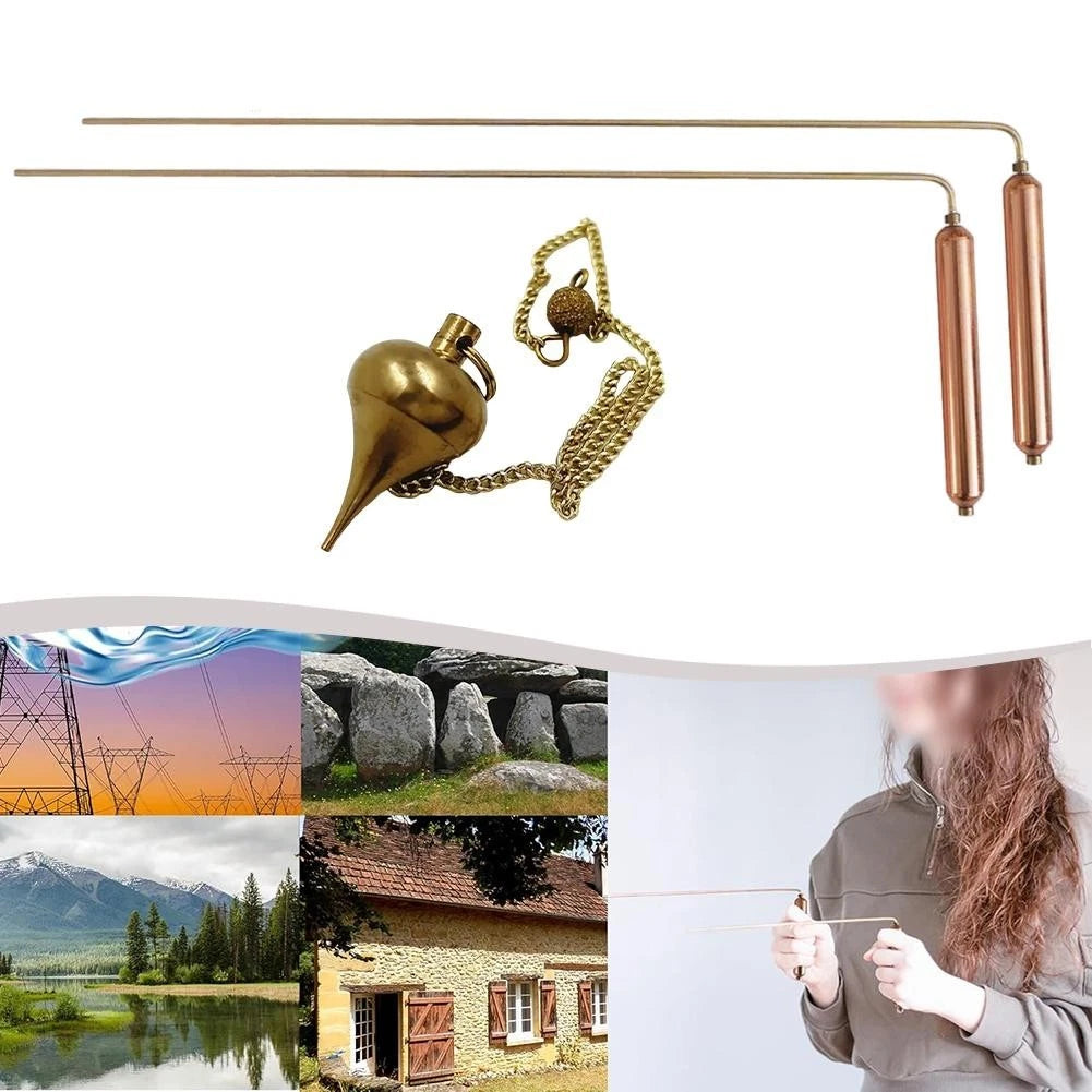 2 Piece Copper Divination Tool Set for Eco-Friendly Practices