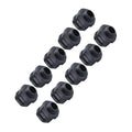 10X Plastic Vent Valves for Outdoor Security Lighting with Nuts