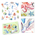 Glow Stickers for Creative Spaces (Underwater World)