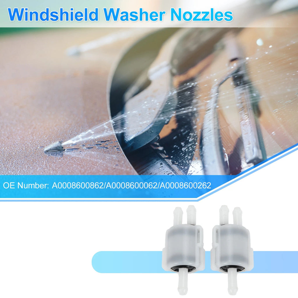 Windshield Washer Nozzle Replacement for Mercedes-Benz 123 (1976–1987)