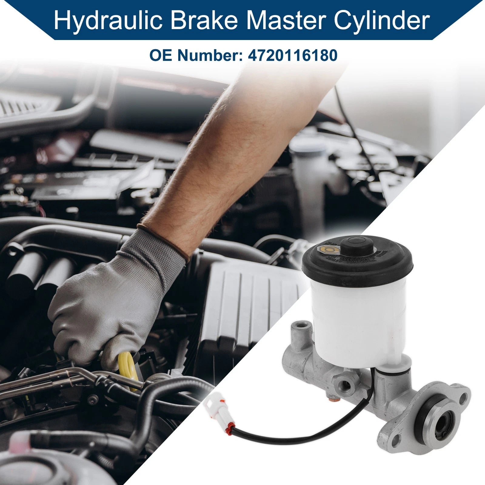 Brake Master Cylinder with Reservoir for Toyota Corolla (2008–2014)