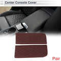 Center Console Cover with Storage Bag for BMW X7 (2019–2023) Red 1 Pair