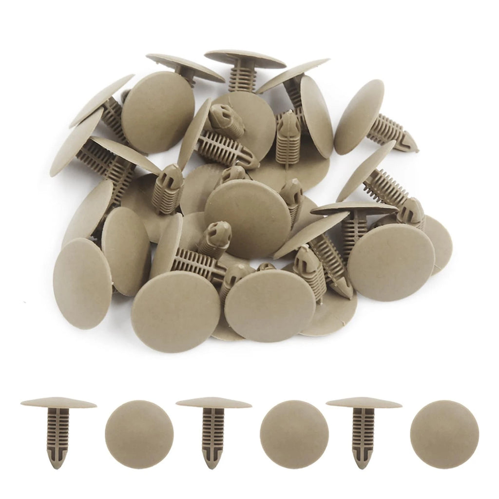 30pcs Car Interior Clips for Universal Use (7.5x7mm)