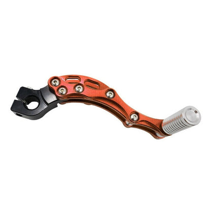CNC Modified Shift Lever Parts for Motorcycle (Universal Fit) - Orange