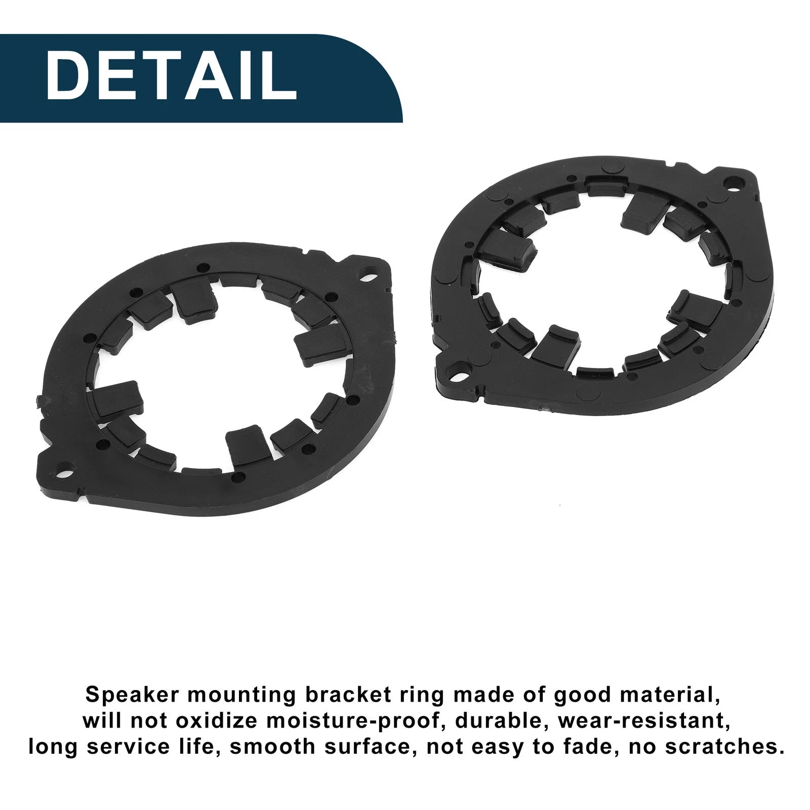2X Speaker Spacer Ring Adapter for Honda (ABS)