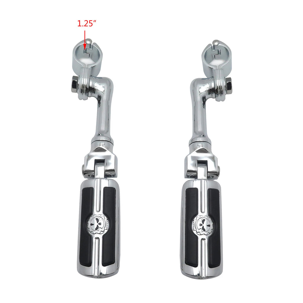 1.25" Highway Engine Bars Foot Pegs for Harley Electra Glide (2000–2023)