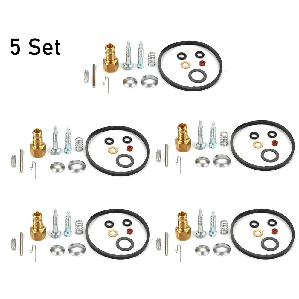 Set of 5 Carburetor Repair Parts for Tecumseh HM70 HM80 HM90 HMSK80 (632347 632622)