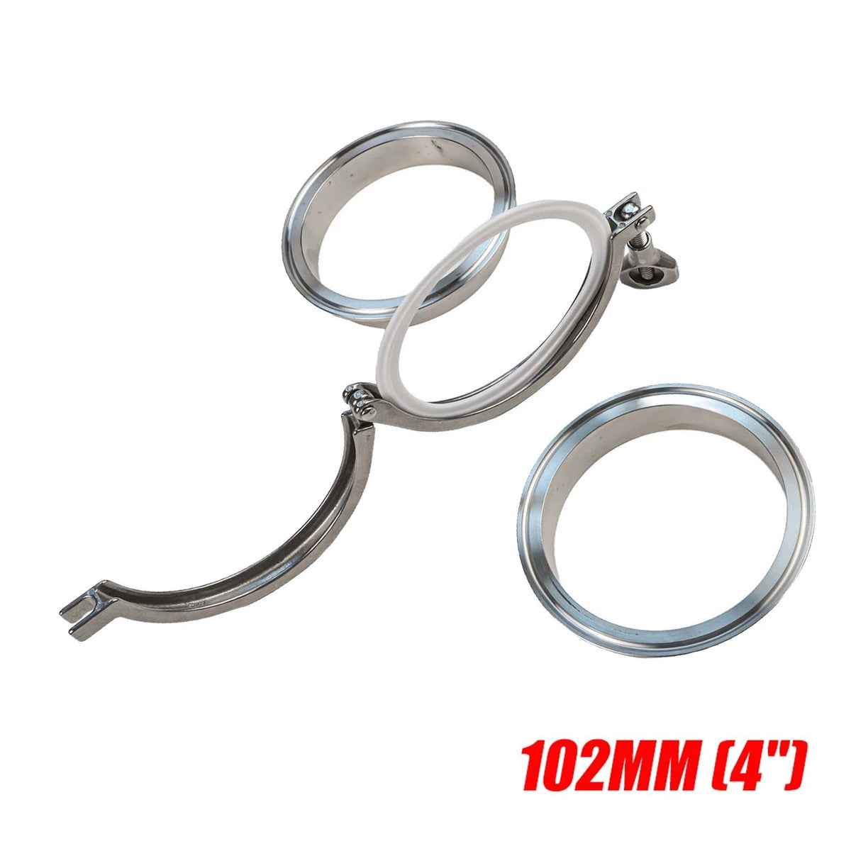 Tri Clamp System for Od 34 mm Stainless Steel Sanitary Welded Pipe Parts