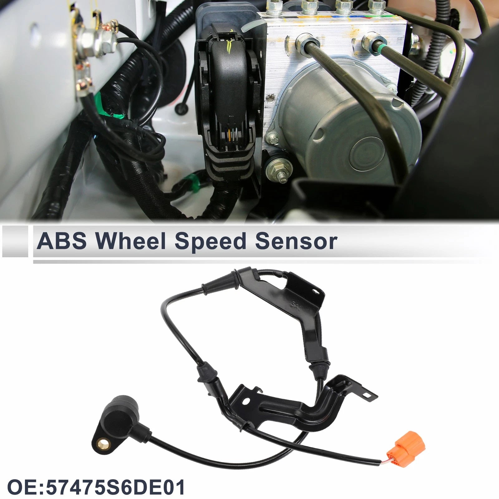 ABS Wheel Speed Sensor Rear Left for Honda Civic (2010–2015)