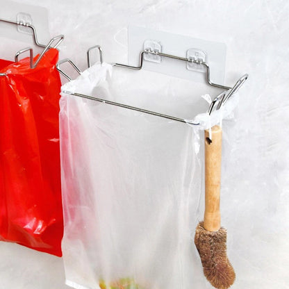 Over Door Plastic Bag Holder for Cupboards