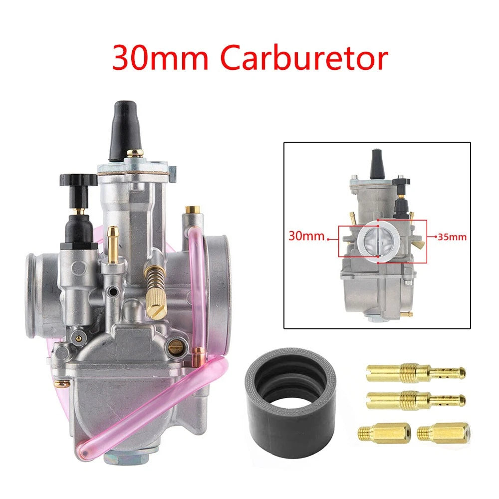 30mm Carburetor for ATV Go Kart Dirt Pit Bike (PWK30)