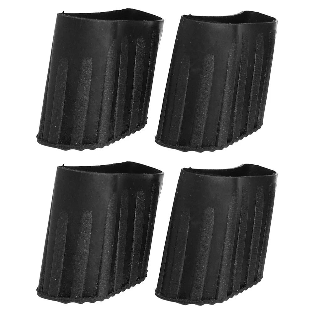 Rubber Ladder Leg Covers 4 Pack for Telescopic Folding Ladders