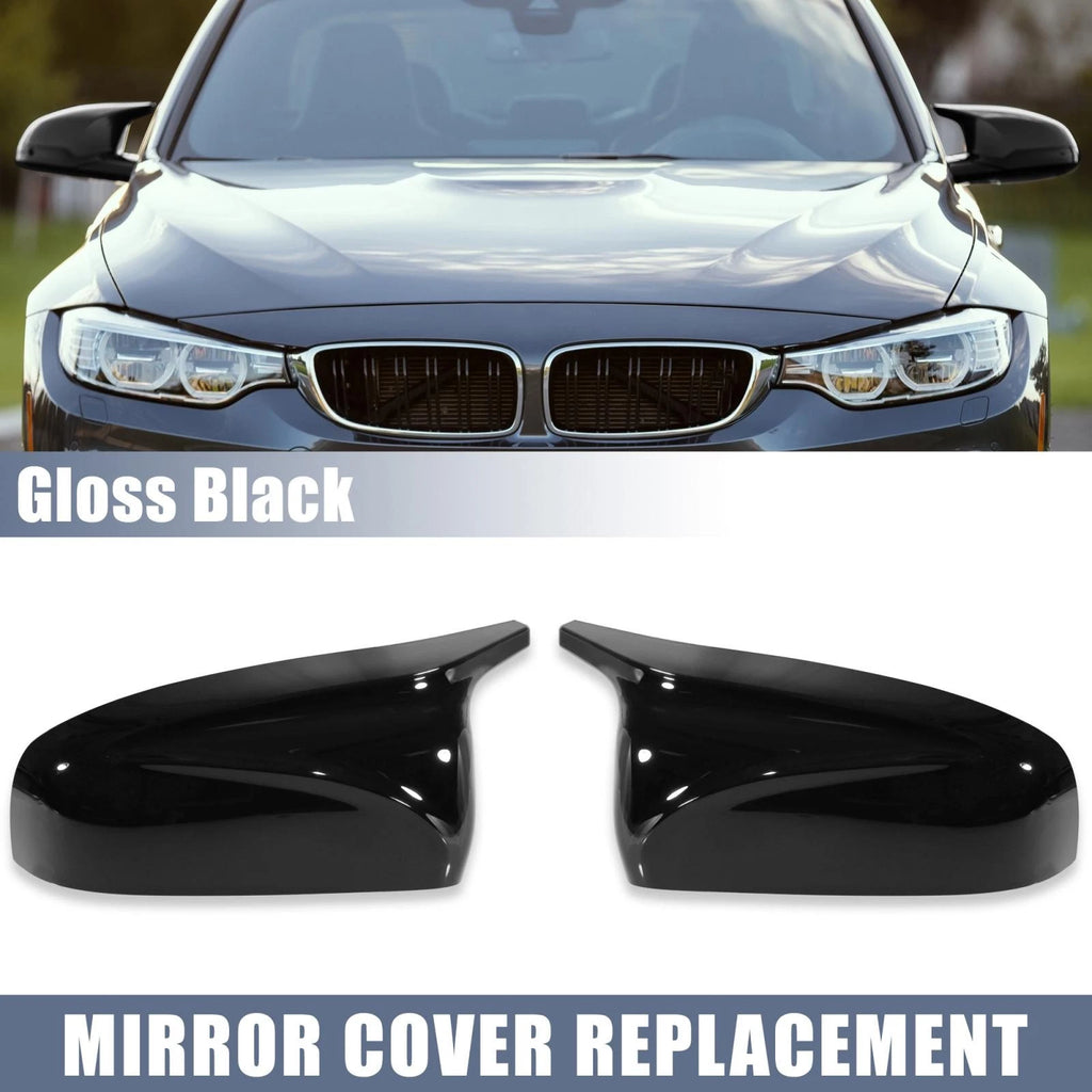 Rear View Mirror Covers Cap Pair for BMW X5 E70 X6 E71 E72 (2006–2014)