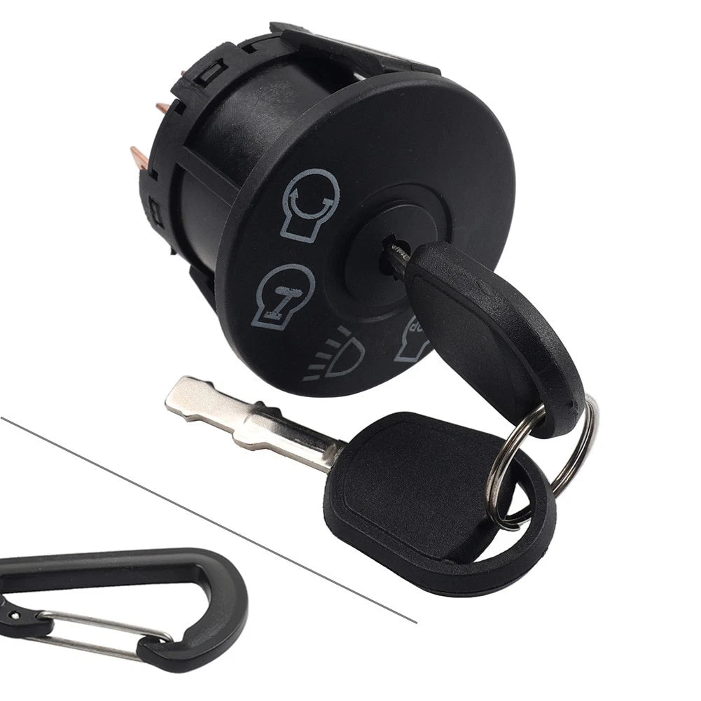 Ignition Switch with Key for Husqvarna Lawn Mower Tractor (532163968, 532175566)