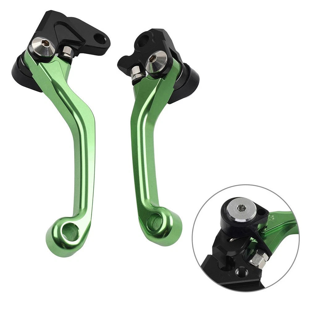 CNC Pivot Brake Clutch Levers for Kawasaki KLX450R (2008–2015)
