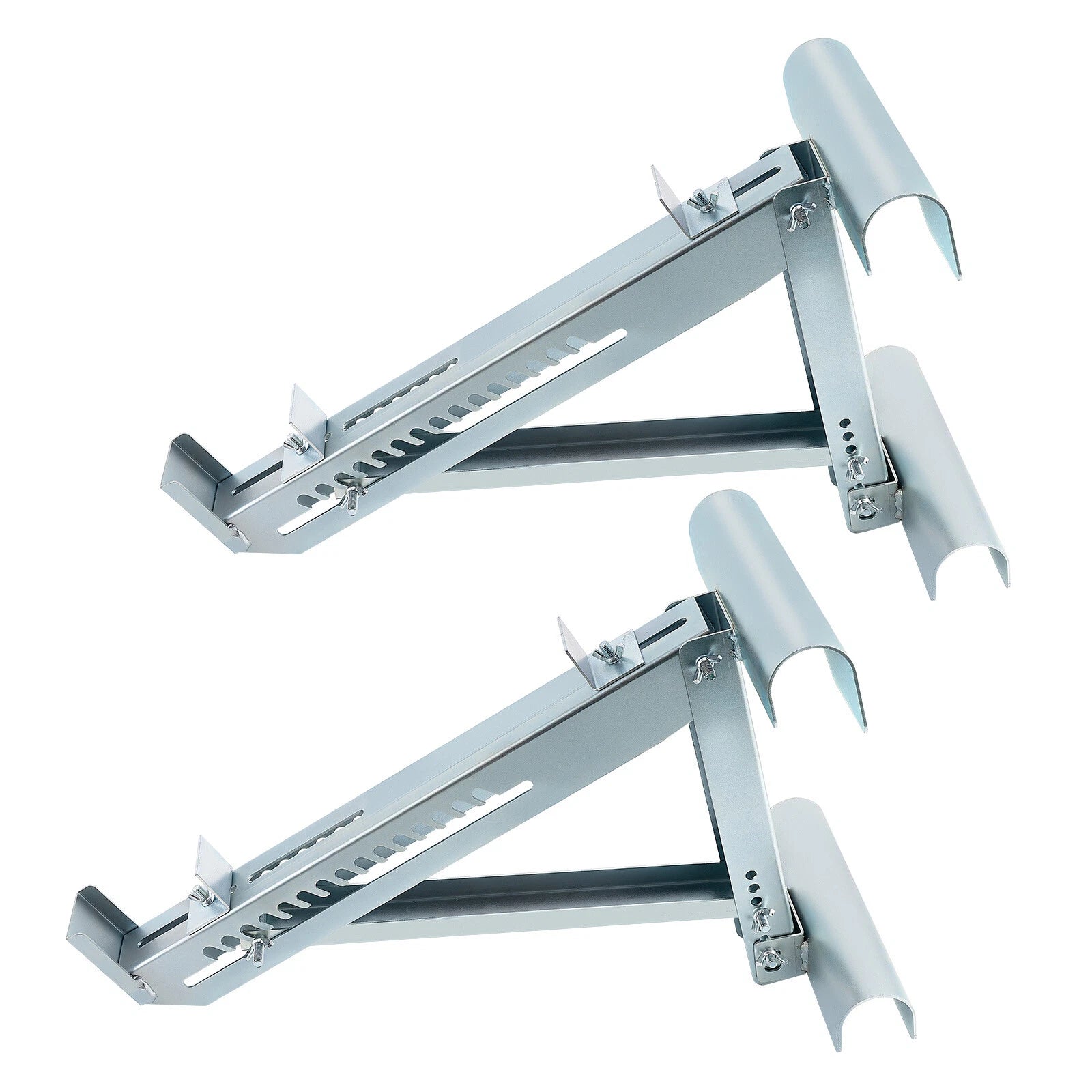 2 Pack Scaffold Extension Ladder Jacks for Adjustable Stability (Up to 20")