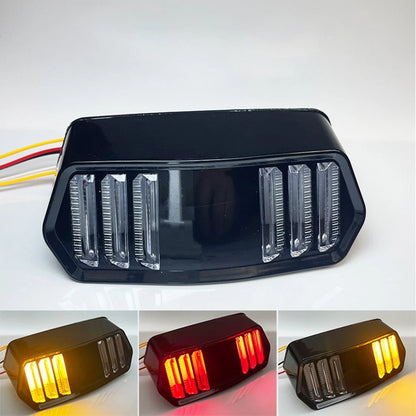 Motorcycle Turn Signal with Tail Light for Enhanced Safety