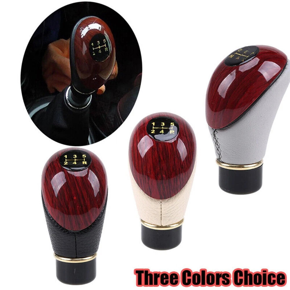 Leather Gear Shift Knob for (5 Speed)