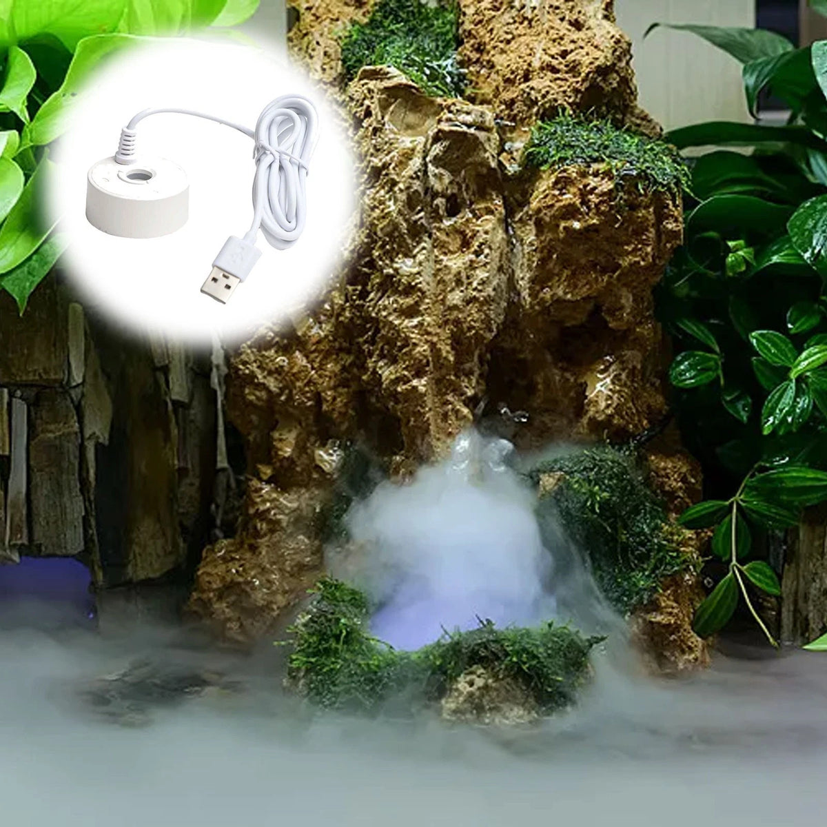 Eco Friendly USB Mist Maker for Fish Tanks and Water Gardens