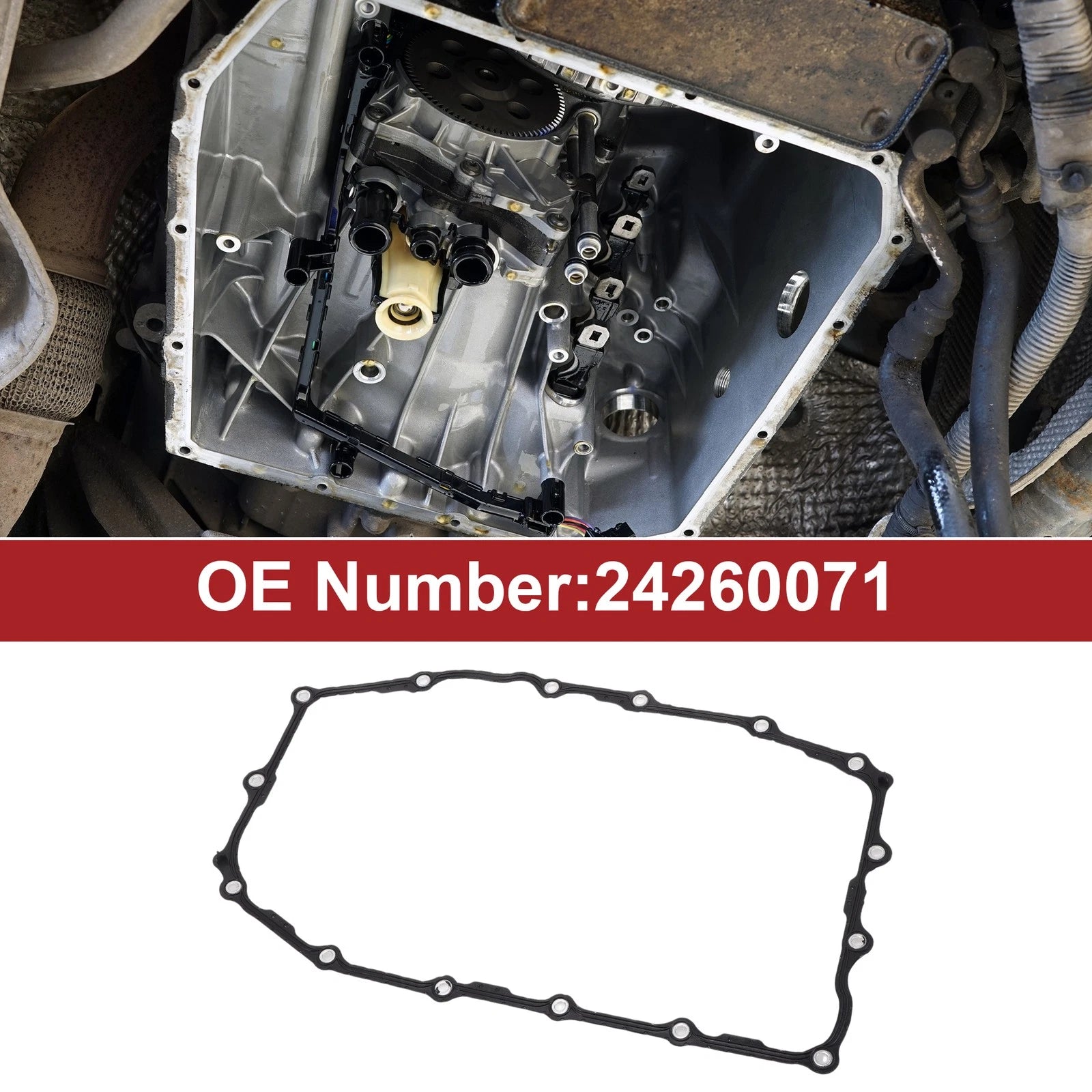 Transmission Filter Oil Pan Gasket Replacement for Cadillac CTS (2016–2019)