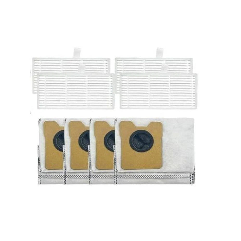 Set of 8 Replacement Dust Bags and Filters for Eufy C10 (N/A)