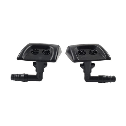 Pair Front Headlight Washer Jet Sprayer Nozzle For Land Rover Discovery 3 05-09