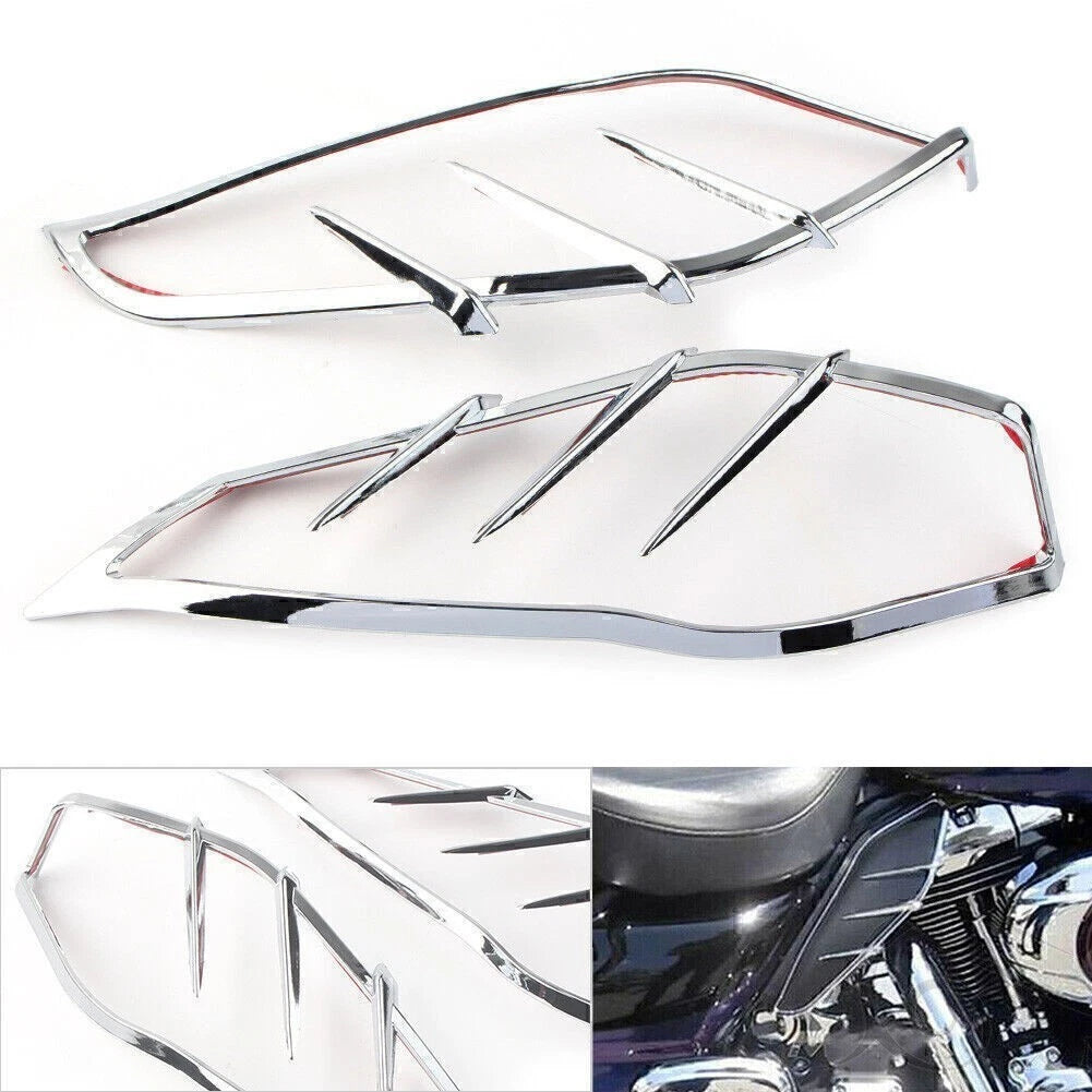 Chrome Mid-Frame Air Deflector Trim for Harley Electra Tri Glide (2009–2023)