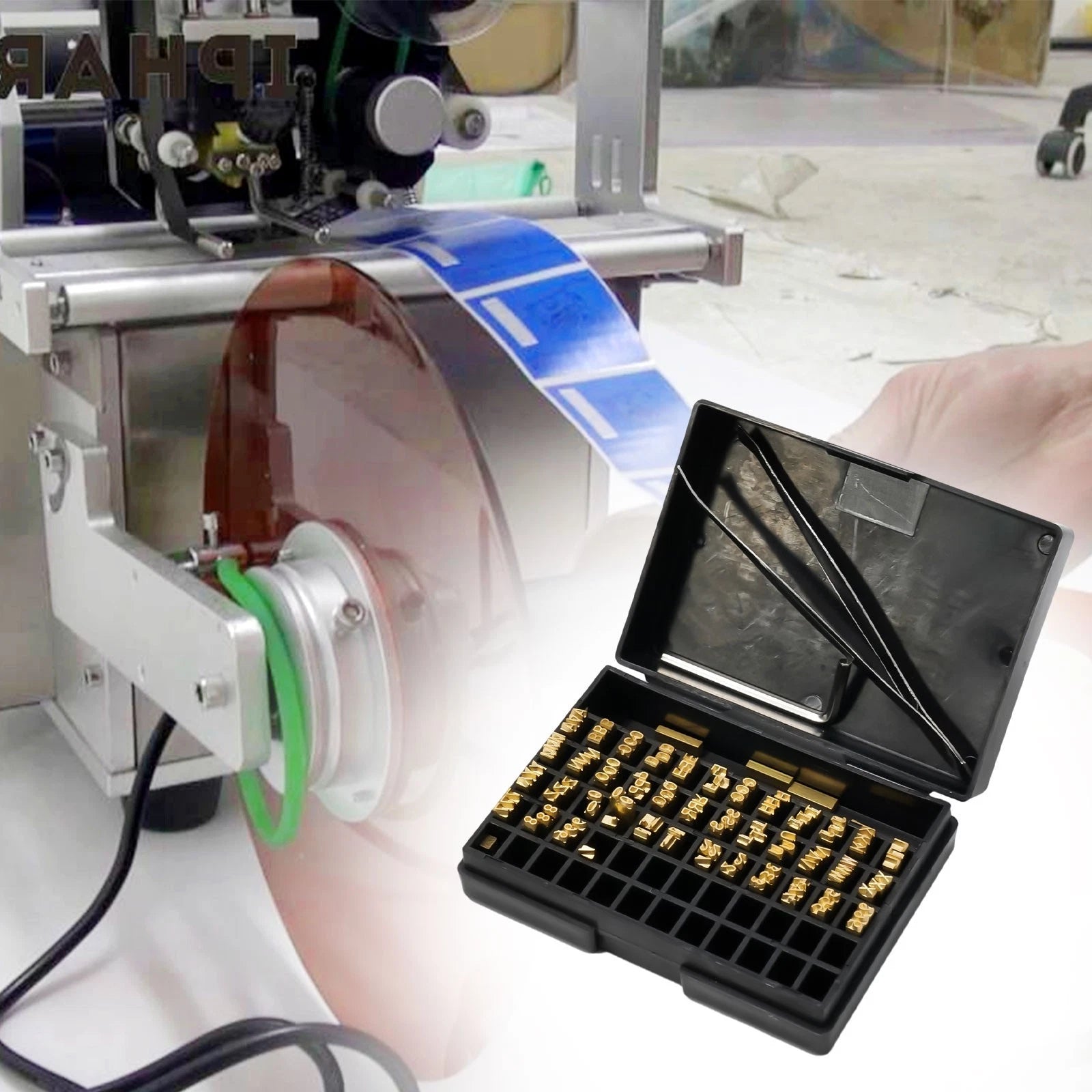 Electric Ribbon Coding Machine for Word Grain Coding