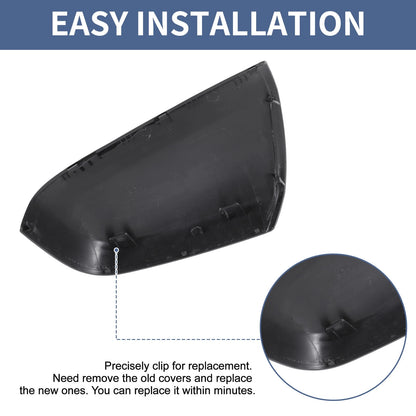 Mirror Cover Cap Set for Vauxhall Zafira B MK2 (2005–2014) - Gray