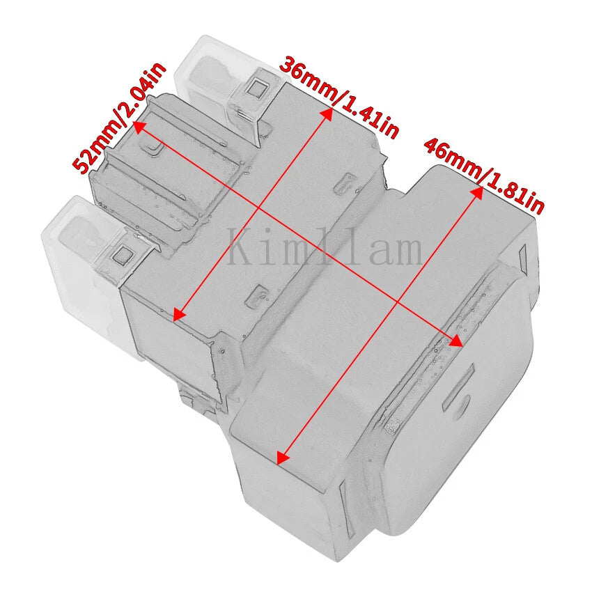 Starter Solenoid Relay for Yamaha FJR1300A (2008–2019), XT660Z ABS Tenere (2011–2015)