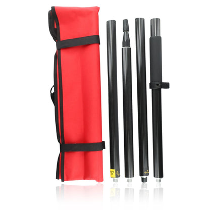 2M Carbon Fiber Survey Pole for GPS GNSS RTK-Prism (32mm, 4-Section)