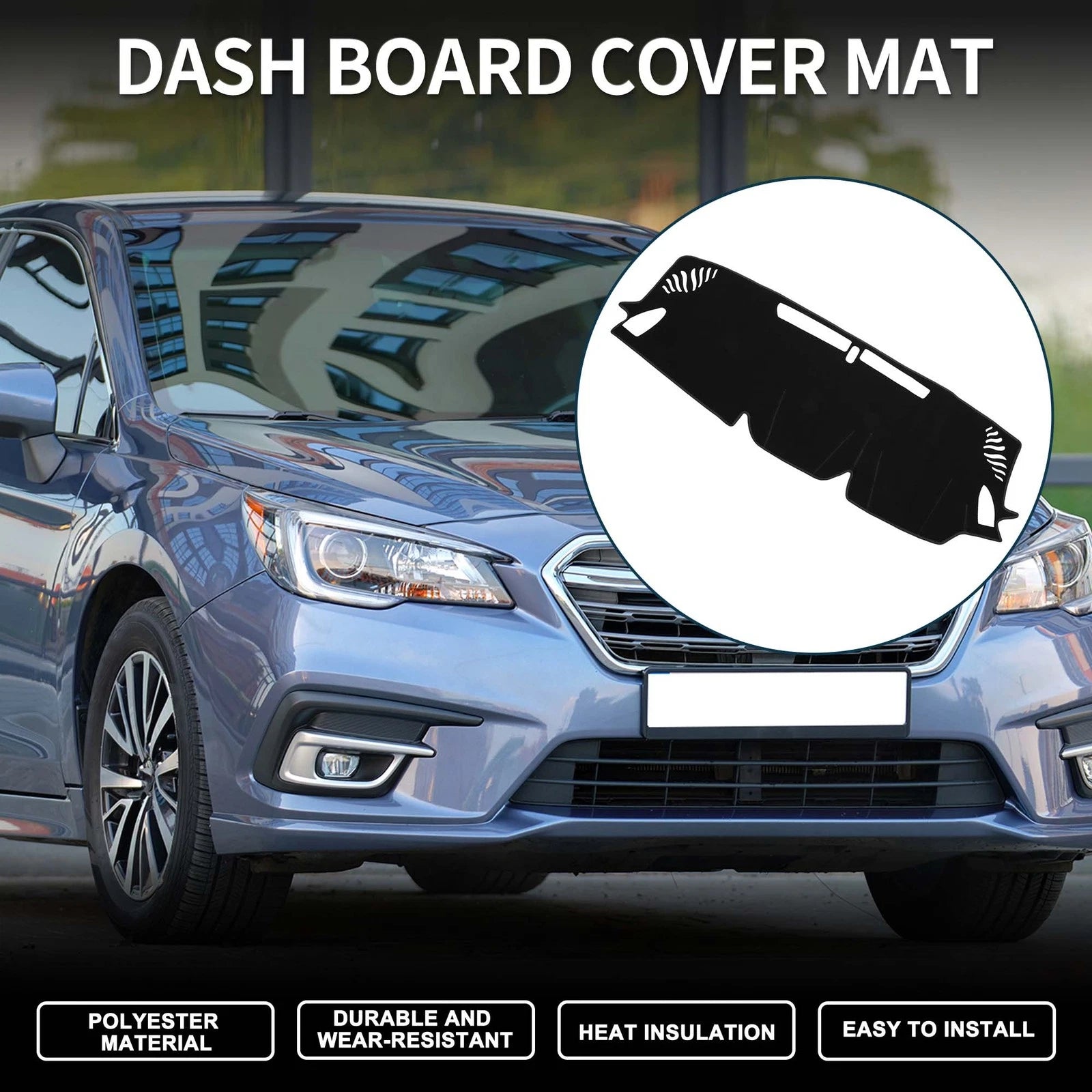 Dashboard Dash Cover Mat Sun Protector for Subaru Levorg (2015–2023)
