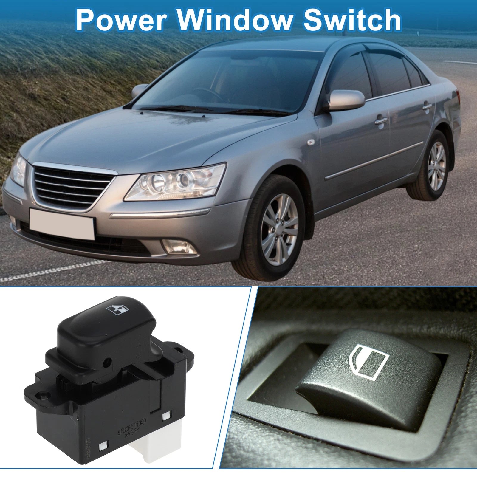 Right Side Power Window Switch for Hyundai Sonata (2007–2010)