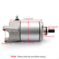 Starter Motor for Yamaha Grizzly 350 YFM35 YFM35F TFM35G (2007–2017) 3HE-81890-00
