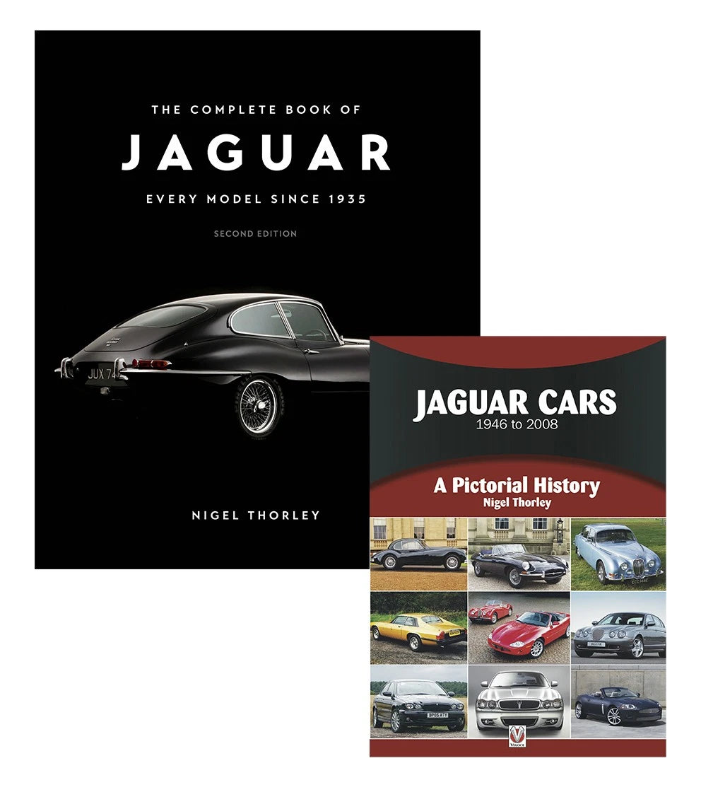 Set of 2 Books for Jaguar Cars (All Models)