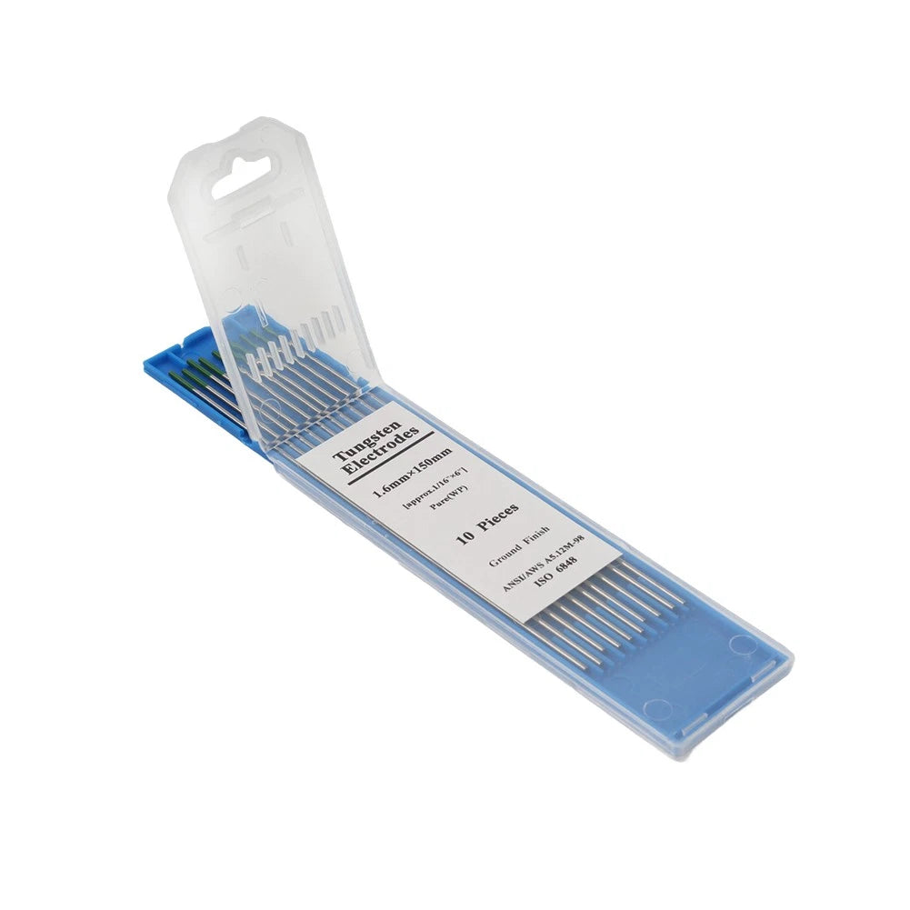 10pcs WP20 Pure Tungsten Electrode 1.6 x 150mm (1/16" x 6")