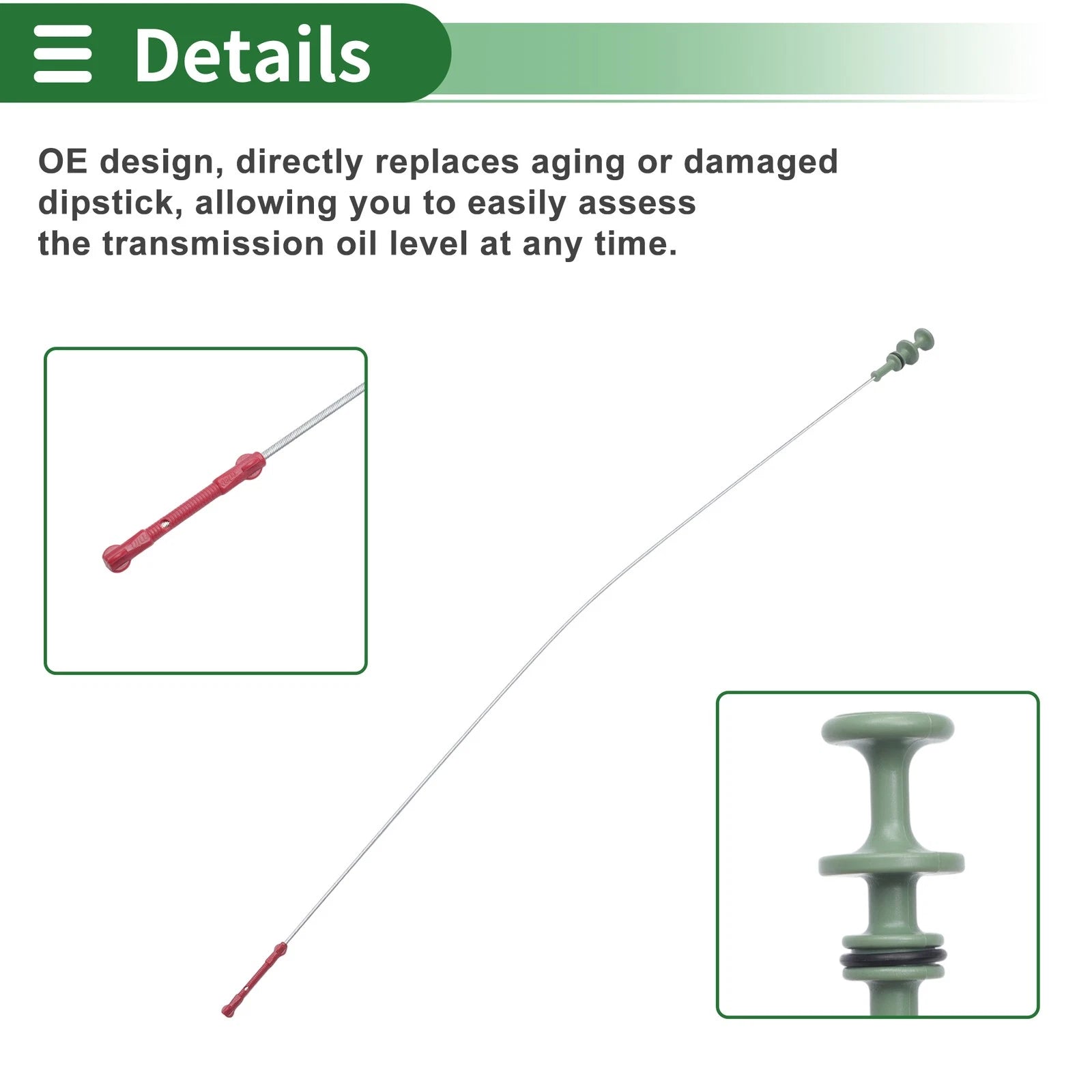 Engine Oil Dipstick for Mercedes-Benz C300 (2008–2014)
