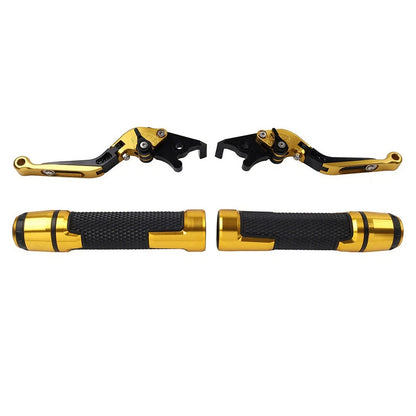 Folding Extendable Brake Clutch Levers Grip Set for Thruxton R (2016–2023)