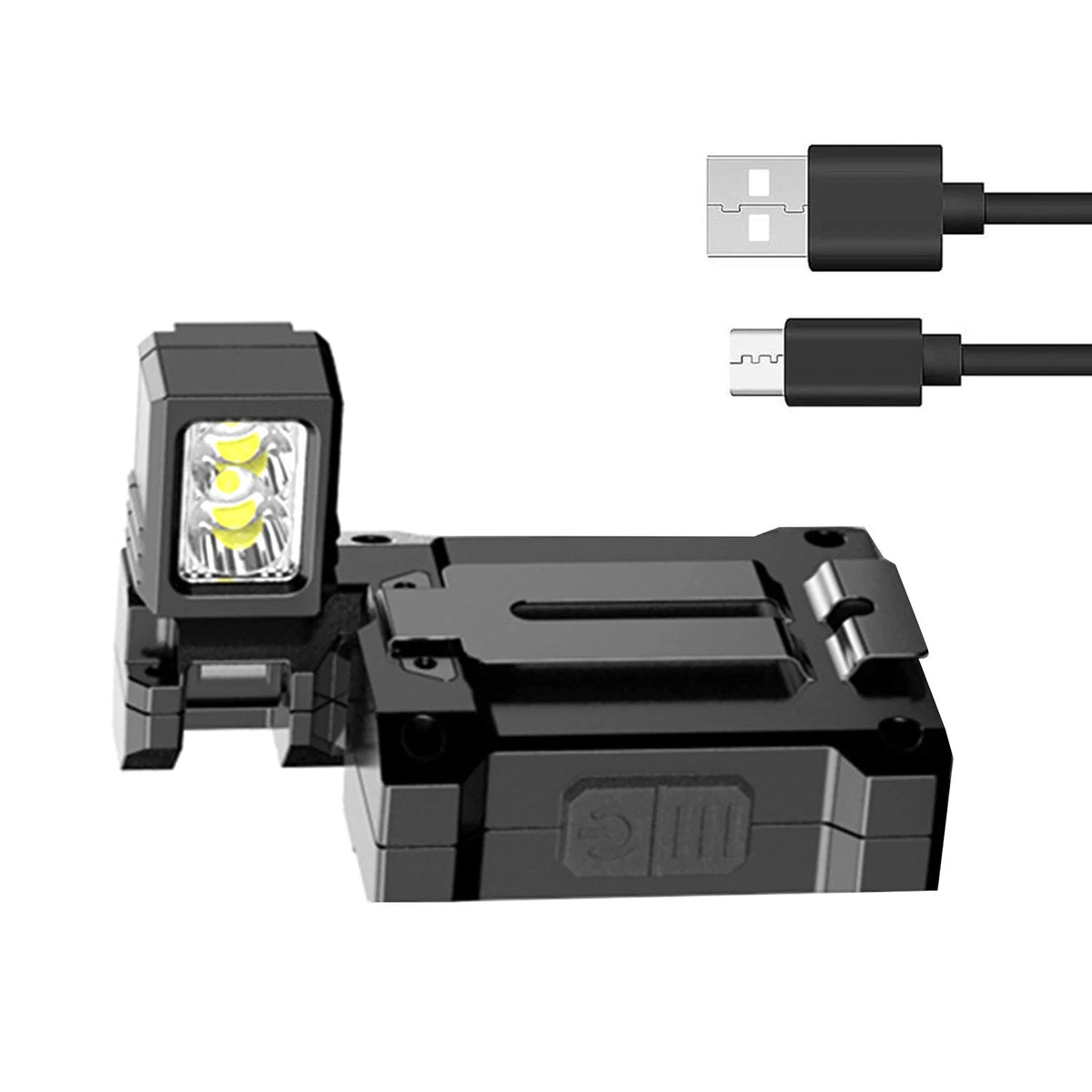 LED Work Light with Magnetic Base and USB Rechargeable (White, Red, Blue)