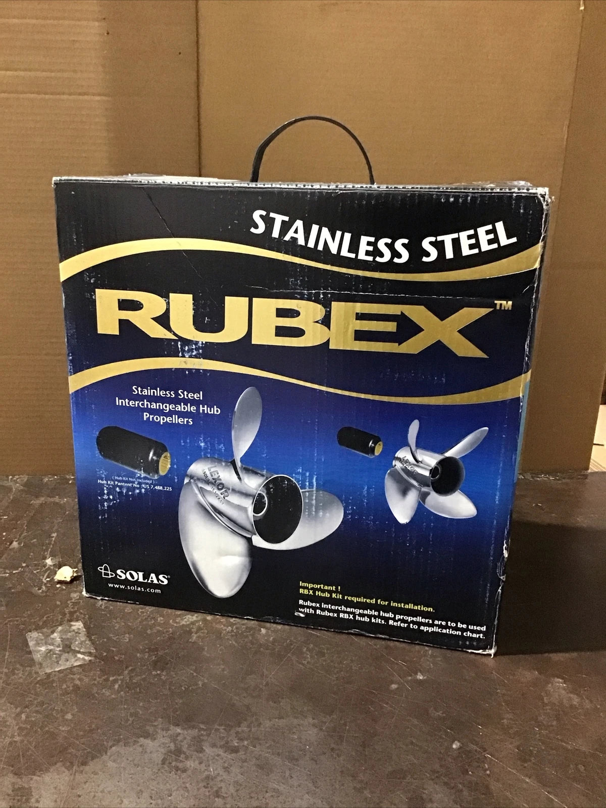Solas 9572-148-23 Rubex L3 Propeller 14-3/4 x 23P for Counter Rotation