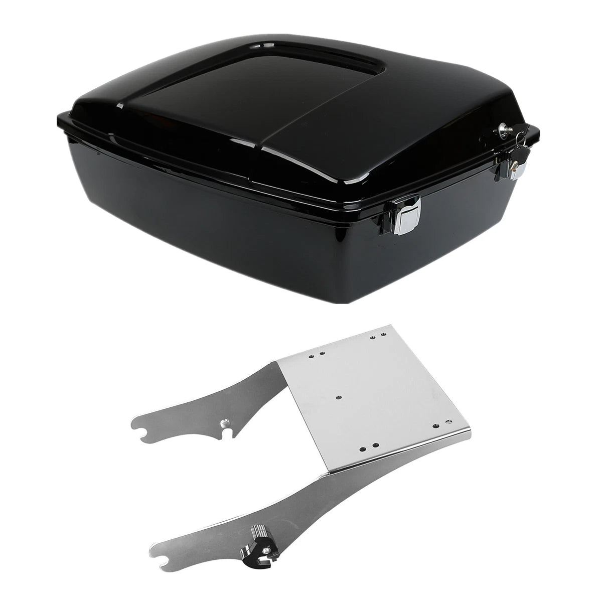 Chopped Trunk Mount Rack for Harley Touring Glide (1997–2008)