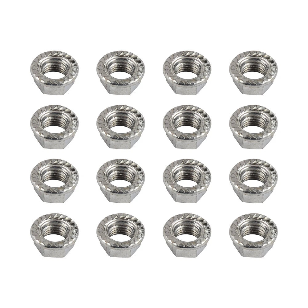 16-Pack Wheel Locking Lug Nuts for Yamaha Blaster YFS200 Banshee YFZ350