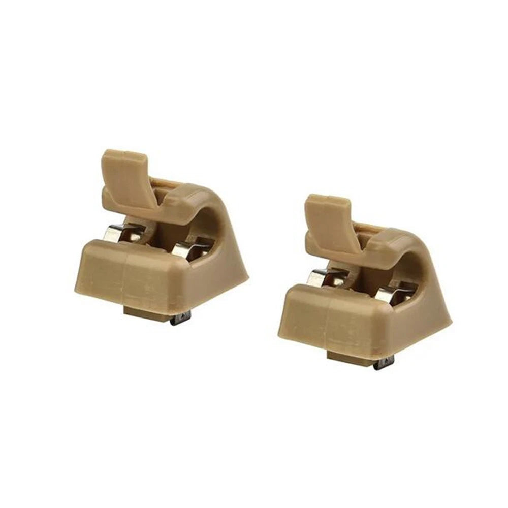 2pcs Car Sun Visor Clips Holders Replacement 12681000127101 For Mercedes-Benz