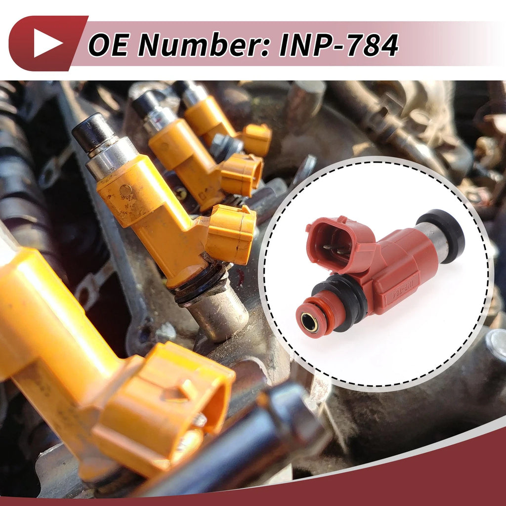 Fuel Injector Replacement for Mazda E220 2.2L 1992–2002 1 Pc Red