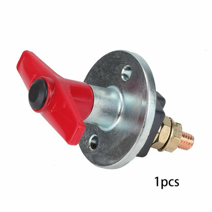 Fixed Key Battery Isolator Cut Off Switch for 12V 24V Systems