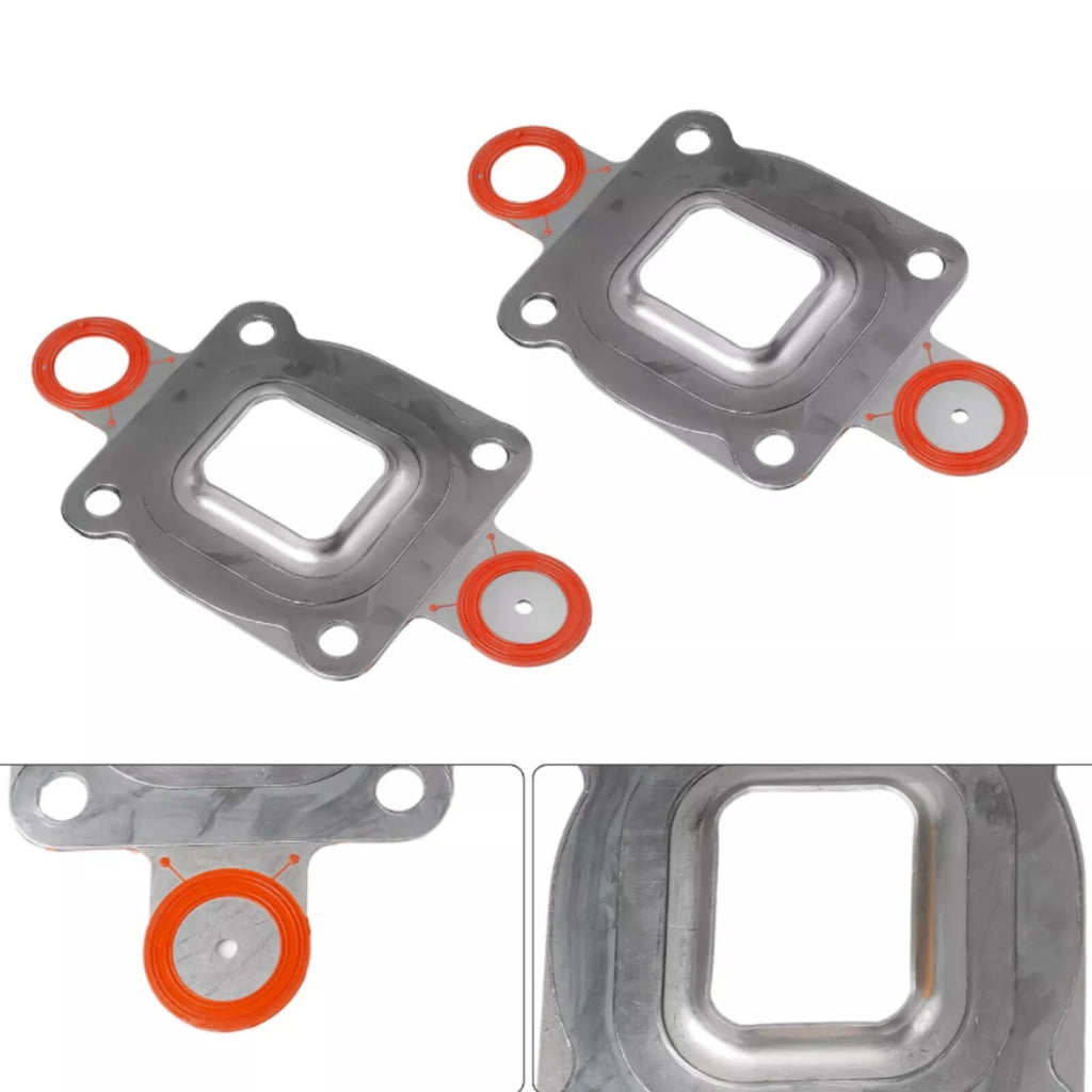 2X Exhaust Elbow Riser Gasket for MerCruiser (27-864547A02)